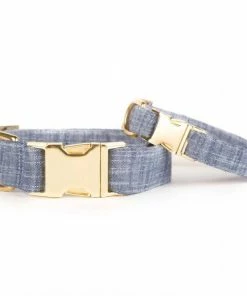 The Foggy Dog Chambray Dog Collar Baby & Pets