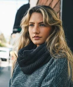 Leto Accessories Clothing, Accessories & Mens Faux Sherpa Lining Knit Infinity