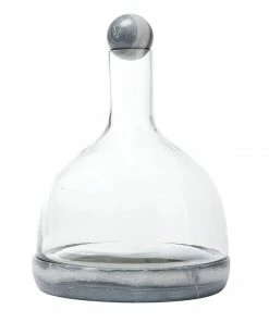 Santa Barbara Design Studio By Creative Brands Kitchen & Bar Marble + Glass Wine Carafe