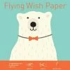 Polar Bear Flying Wish Paper Stationery