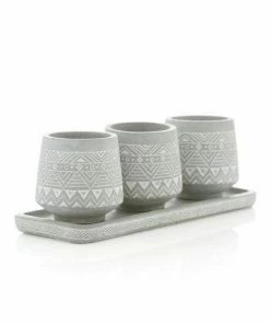 Shiraleah Vases Logan Planter Set