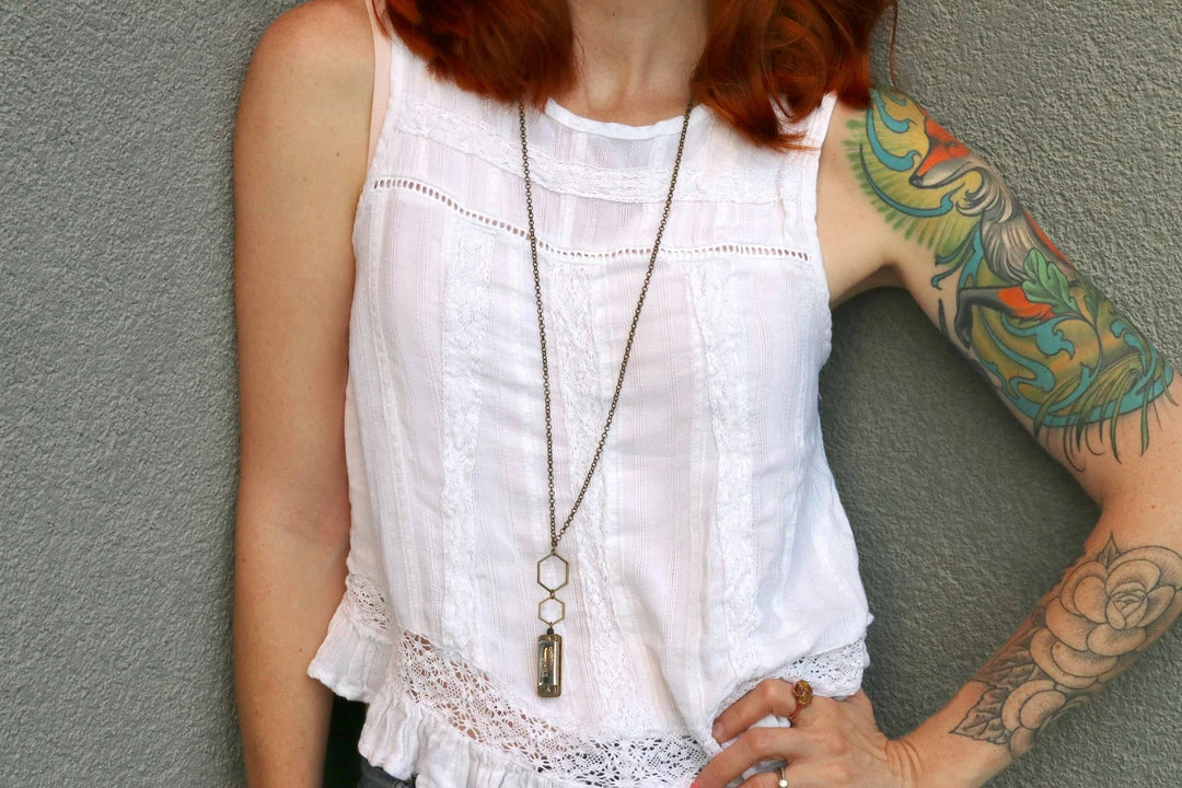 New 💯 DaniAWESOME Harmonica Found Object Necklace Clothing, Accessories & Mens ❤️ 1 DaniAWESOME Harmonica Found Object Necklace Clothing, Accessories & Mens