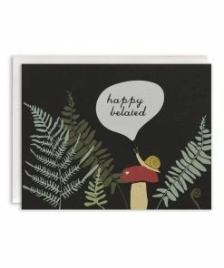 June & December Snail Belated Birthday Cards