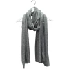 Chloe & Lex Clothing, Accessories & Mens Gray Soft Melange Cashmere Shawl
