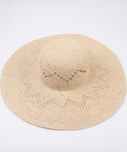 Lucca Couture Aruba Straw Hat - NATURAL