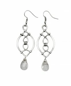 Anju Jewelry Clothing, Accessories & Mens Banjara Braid And Quartz Earrings