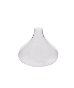 HomArt Gwen Vase, Glass - Squat