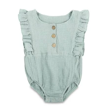 Coupon 💯 Babe Basics Seafoam Organic Baby Romper Baby & Pets 👍 1 Babe Basics Seafoam Organic Baby Romper Baby & Pets
