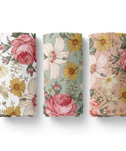 Mini Scout, LLC Rose Garden Floral Swaddle Baby & Pets