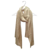 Chloe & Lex Clothing, Accessories & Mens Light Beige Soft Melange Cashmere Shawl