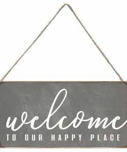 Rustic Marlin Welcome To Our Happy Place