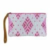 Chloe & Lex Pink White Diamond Beaded Wristlet Clothing, Accessories & Mens