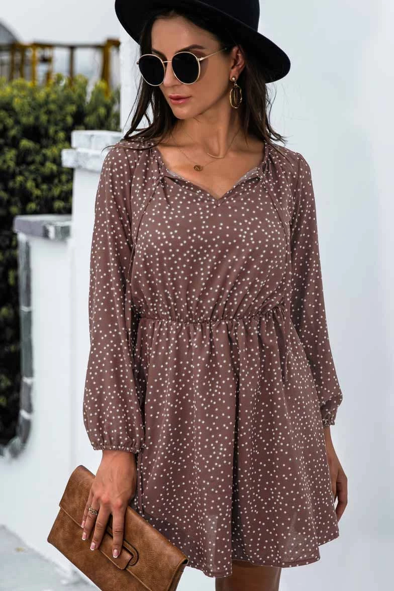 Best reviews of ⭐ ESLEY Riley Dot The Eye Polka Dot Skater 👗 Dress 🤩 1 ESLEY Riley Dot The Eye Polka Dot Skater Dress