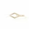 Fair Anita Rhombus Cut Out Cuff - Silver