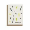 The Modern Bloc Congrats Confetti Blank Card