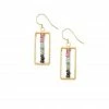The Didi Jewelry Project Clothing, Accessories & Mens Tourmaline Rectangle Earrings