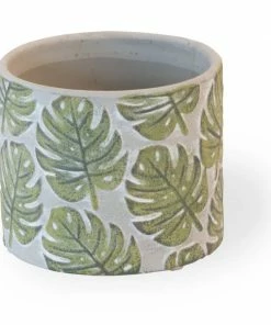 Boston International Palm Leaf Planter - Large Vases