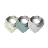 Goumikids 3pk Bandana Bib - Coastal