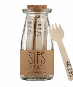 Santa Barbara Design Studio By Creative Brands Bite - Birch Forks 20 Pieces