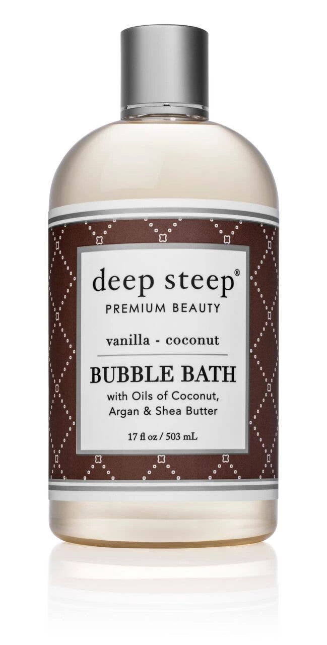 Best Sale 🎁 Deep Steep 17oz Vanilla Coconut Bubble Bath Bath & Body 😍 1 Deep Steep 17oz Vanilla Coconut Bubble Bath Bath & Body
