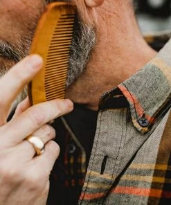 Private Stache Wood Beard Comb Bath & Body