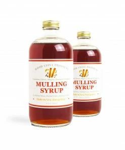 Wood Stove Kitchen Mulling Syrup, 16 Fl Oz Kitchen & Bar