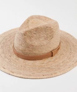 Lucca Couture Clothing, Accessories & Mens La Paz Palm Fedora With Trim
