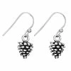 Tiger Mountain Jewelry Conifer Sterling Silver Earrings Clothing, Accessories & Mens