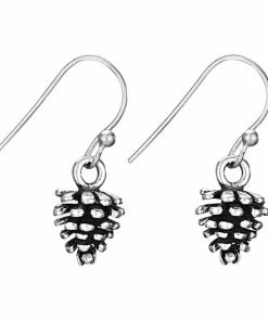Tiger Mountain Jewelry Conifer Sterling Silver Earrings Clothing, Accessories & Mens