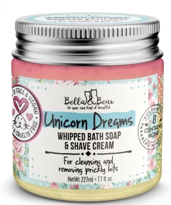 Bella & Bear Bath & Body Unicorn Dreams Whipped Bath Soap & Shave Cream