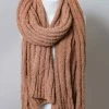 Leto Accessories Clothing, Accessories & Mens Ultra Soft Boucle Vertical Knit Scarf