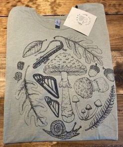 Nature Walk Forest Floor Comfy Tee Olive