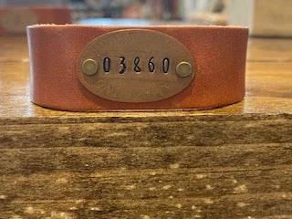Promo ✔️ The Traveling Penny 03860 Camel Brown Leather Cuff Clothing, Accessories & Mens ✔️ 1 The Traveling Penny 03860 Camel Brown Leather Cuff Clothing, Accessories & Mens