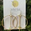 Wild Sol Clothing, Accessories & Mens Chrysoprase Surrender Earrings