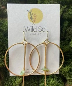 Wild Sol Clothing, Accessories & Mens Chrysoprase Surrender Earrings
