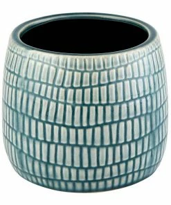 47th & Main (Creative Brands) Cream And Gray Planter, Large Vases