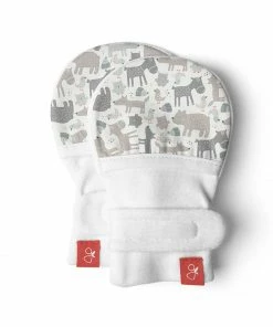 Goumikids Baby Mitts - Forest Friends Gray Baby & Pets