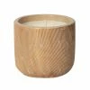 Soy Essentials LLC Amber & Teakwood Concrete Metallic Brushed Candle 15oz