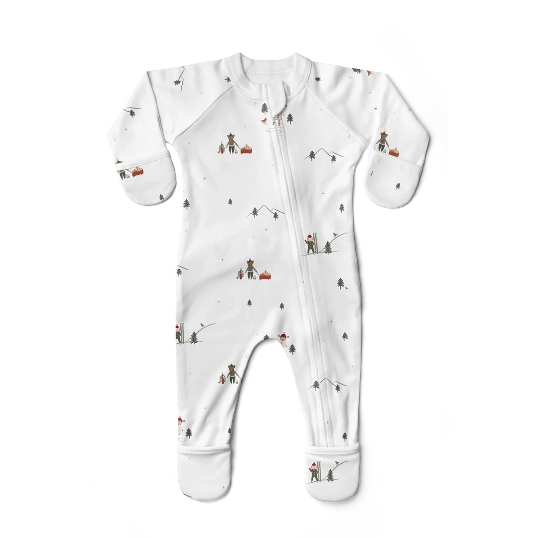 Wholesale ❤️ Goumikids Winter Woodlands Footies 💯 1 Goumikids Winter Woodlands Footies