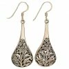 Tiger Mountain Jewelry Garden Of Eden Bronze Earrings Clothing, Accessories & Mens