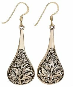 Tiger Mountain Jewelry Garden Of Eden Bronze Earrings Clothing, Accessories & Mens