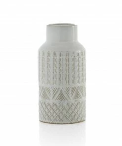 Shiraleah Medium Austin Ivory Vase
