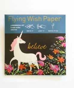 Unicorn Flying Wish Paper