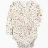Colored Organics Kai Kimono Floral Bodysuit Baby & Pets