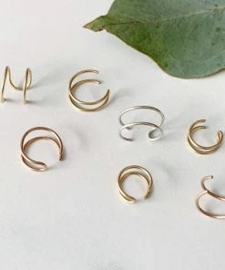 Red Giraffe Designs Double Wire Ear Cuff Clothing, Accessories & Mens