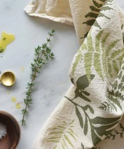 June & December Endangered Ferns Towel