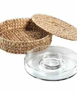 Artland Home Goods GARDEN TERRACE CHIP-N-DIP W/LID