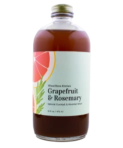 Wood Stove Kitchen Grapefruit & Rosemary Mixer Kitchen & Bar