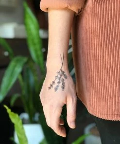 NatureTats Lavender Twigs Temporary Tattoo Bath & Body