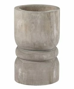 Santa Barbara Design Studio By Creative Brands Grey Large Pillar Planter Vases